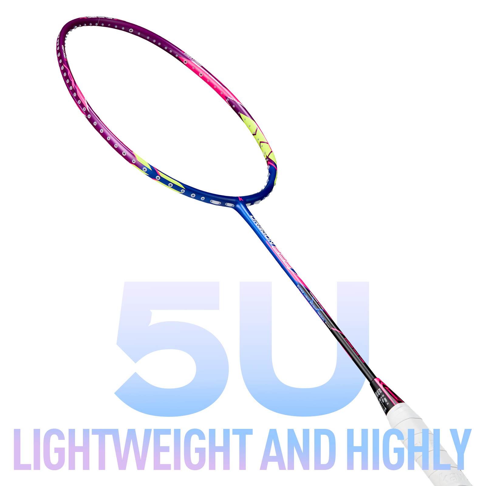 Badminton Raket - Kawasaki 5U Badminton Racket Dragon 222
