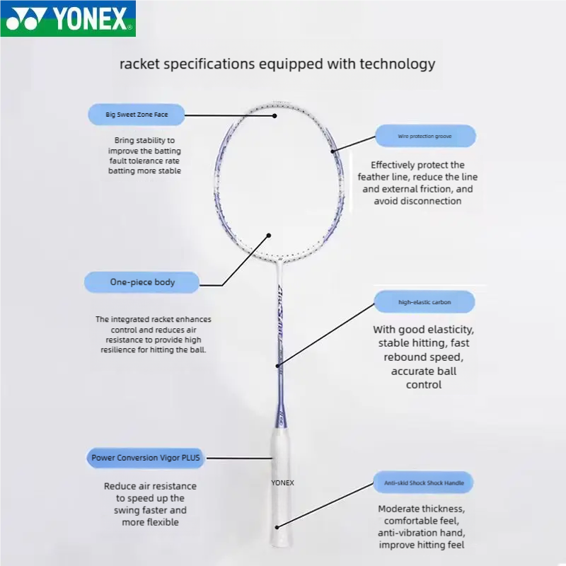 YONEX ARCSABER 8 badminton rac - Yonex Racket Carbon ulasan dan harga