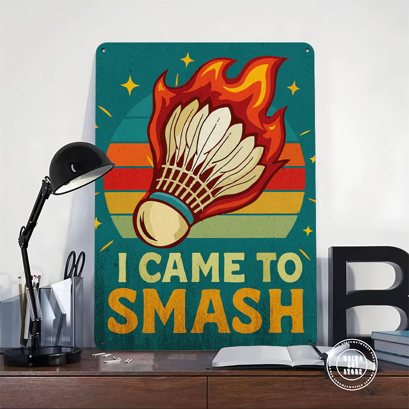 Vintage Funny Badminton Joke 3 - Badminton Poster ulasan dan harga