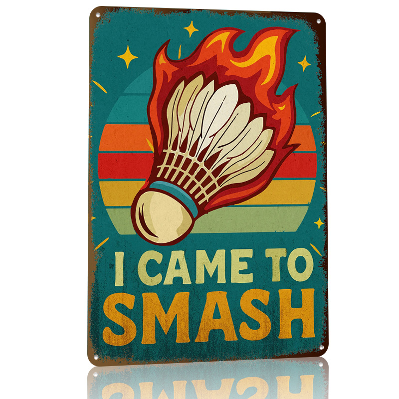 Vintage Funny Badminton Joke 3 - Badminton Poster ulasan dan harga