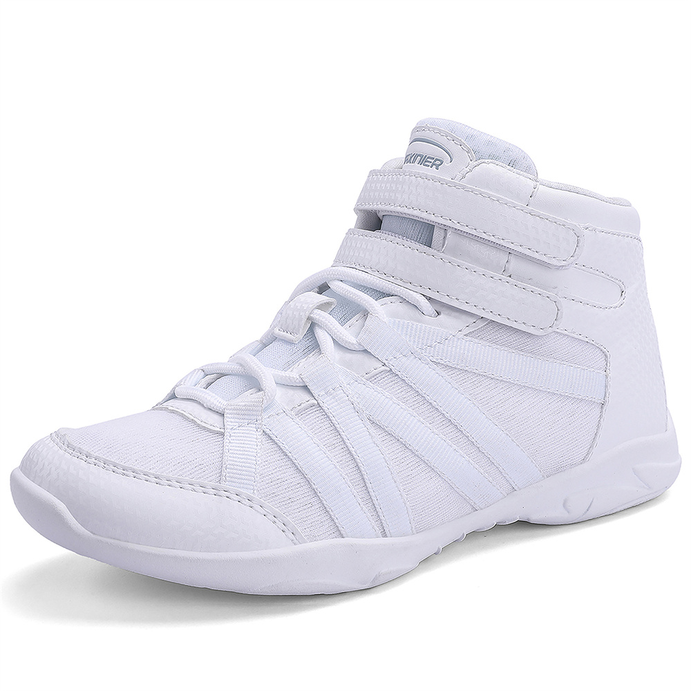 BAXINIER Girls White High Top  - Badminton Youth ulasan dan harga