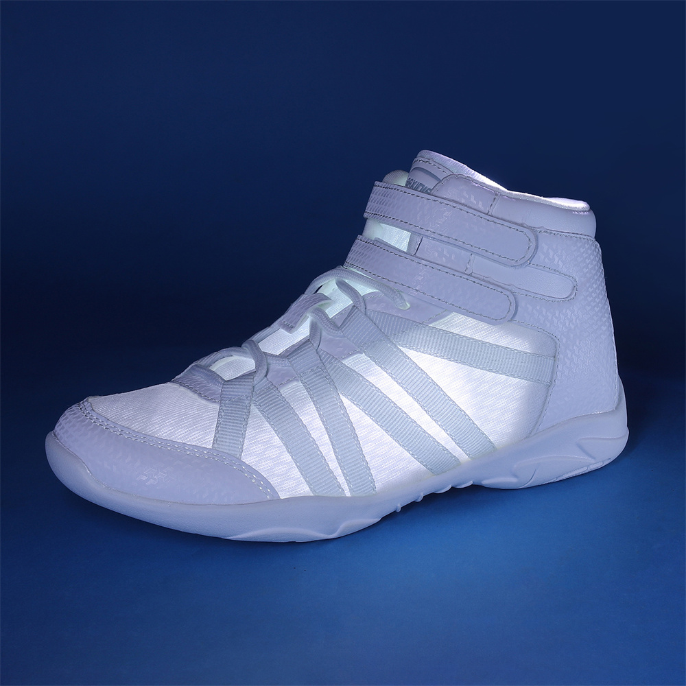 BAXINIER Girls White High Top  - Badminton Youth ulasan dan harga
