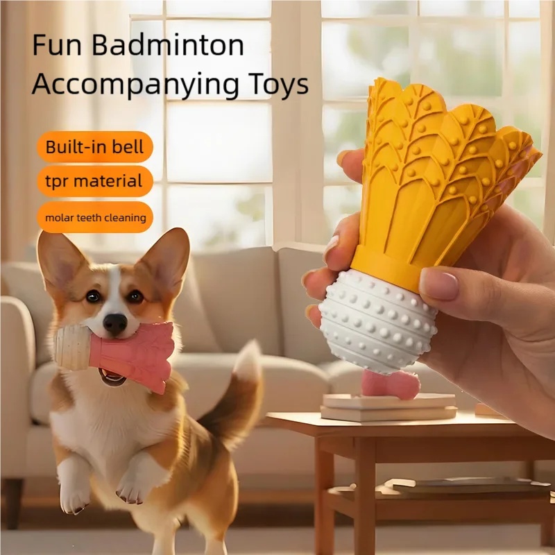 Badminton Shape Rubber Dog Che - Badminton Xxl ulasan dan harga
