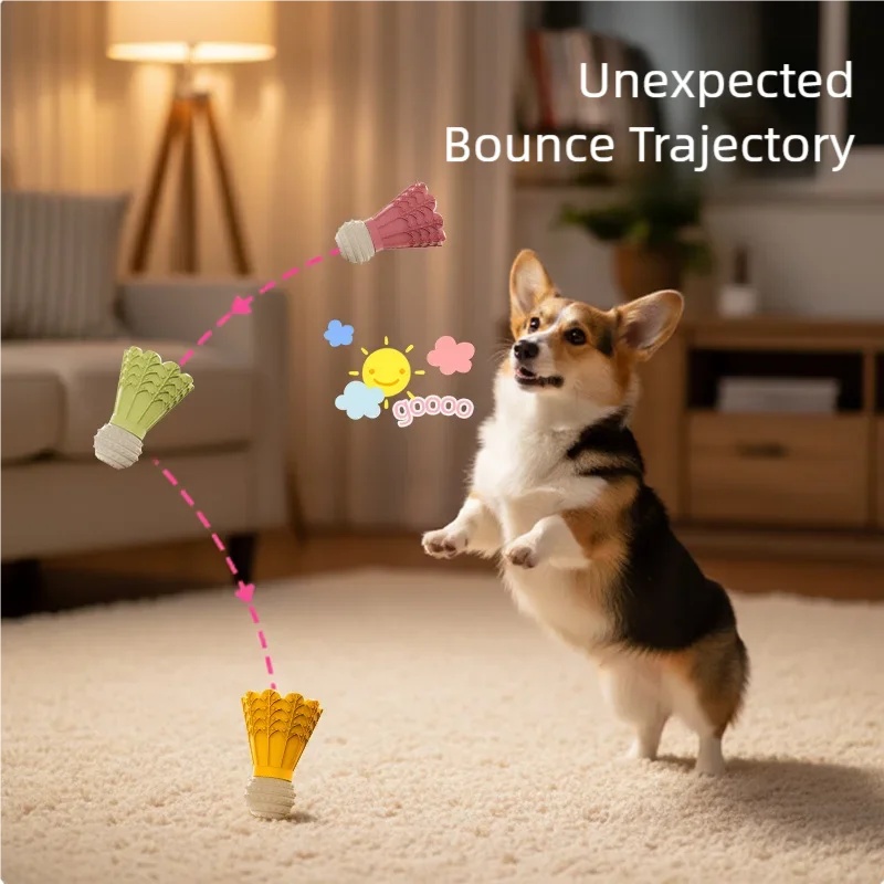 Badminton Shape Rubber Dog Che - Badminton Xxl ulasan dan harga