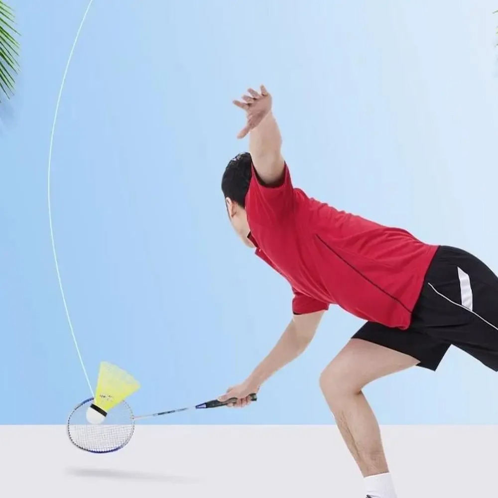 Badminton Trainer Rebound Stic - Badminton Raket ulasan dan harga