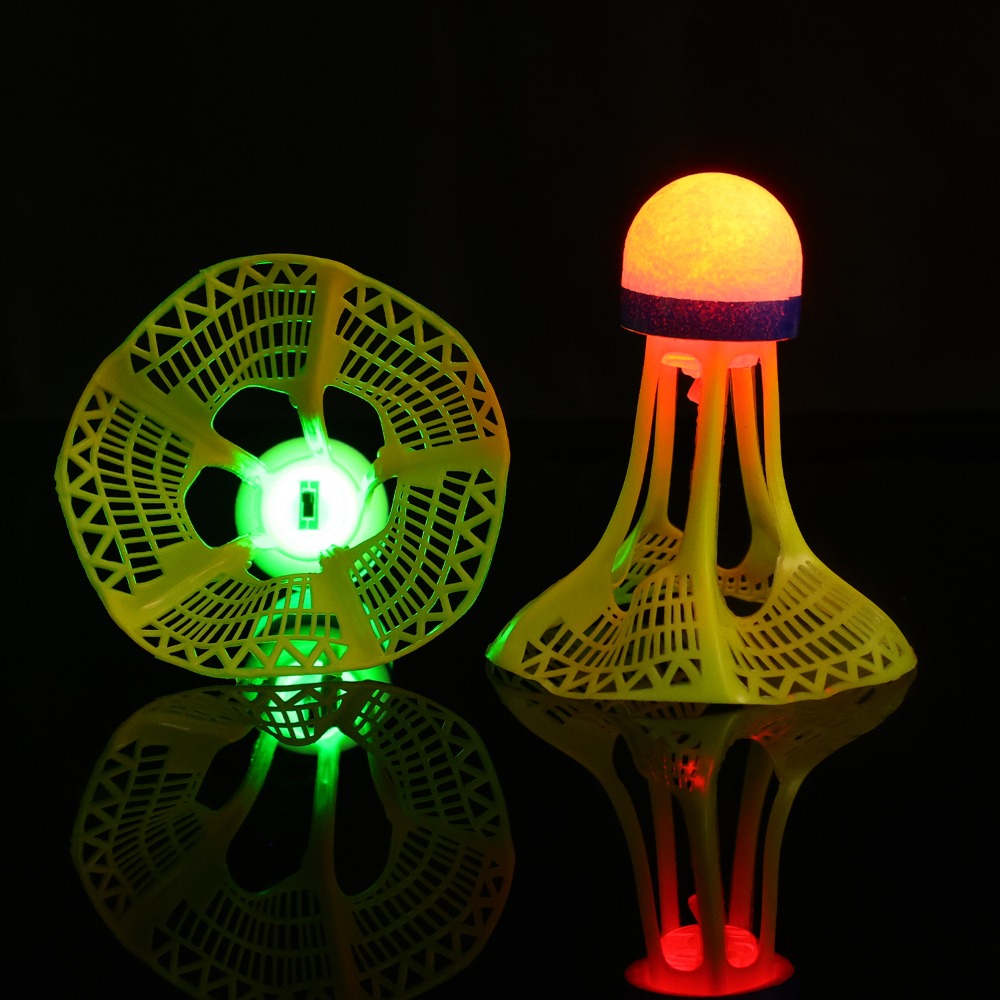 12-1pcs LED Light-up Badminton - Badminton Bwf ulasan dan harga