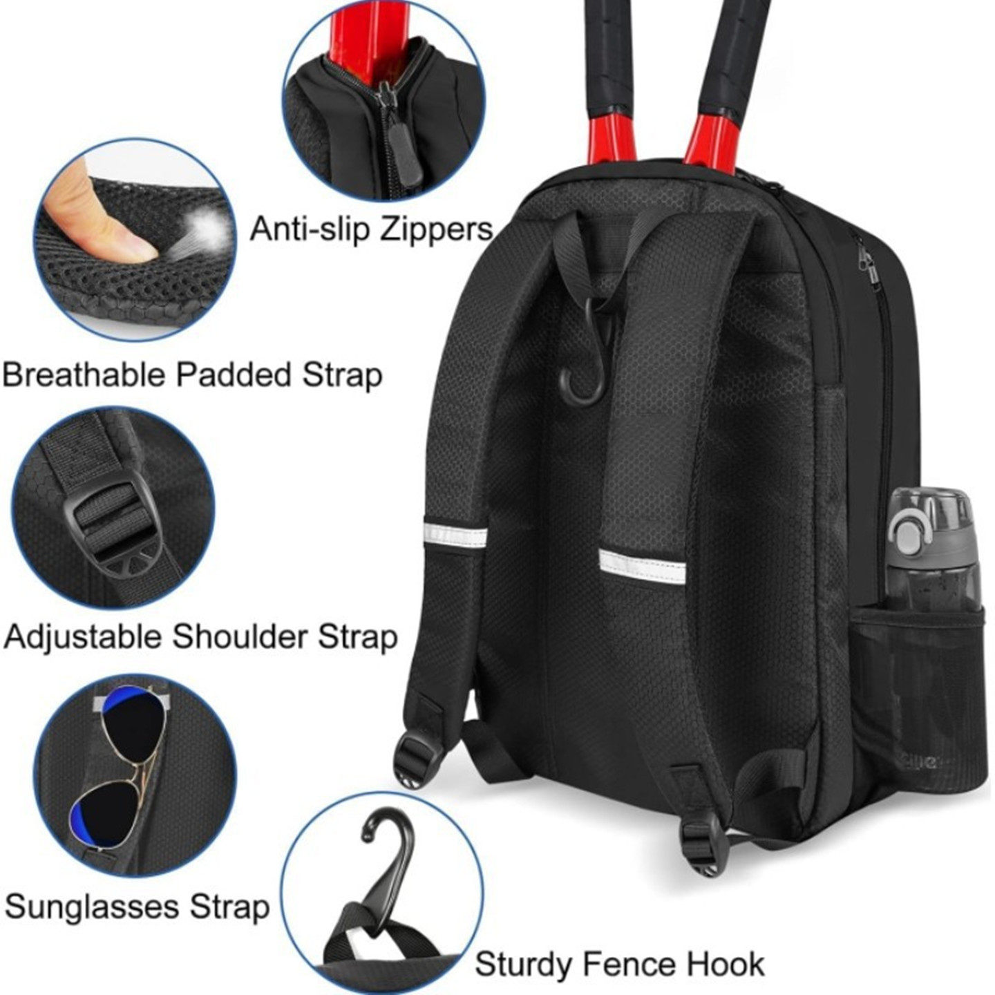 Tennis Backpack Large Capacity - Badminton Xxl ulasan dan harga