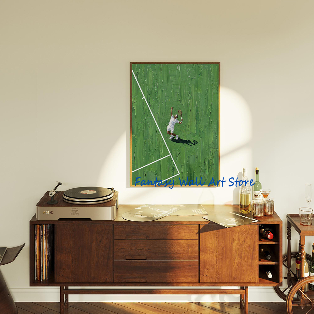 Tennis Poster World Champion T - Badminton Poster ulasan dan harga