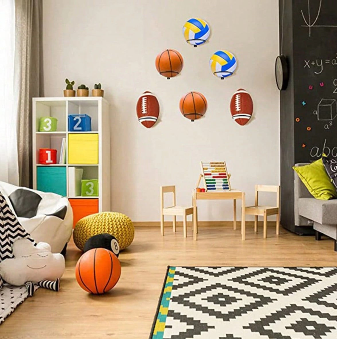 Space Saving Wall Mounted Bask - Badminton Zone ulasan dan harga