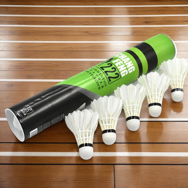 12PC Durable Badminton Shuttle - Badminton Bwf ulasan dan harga