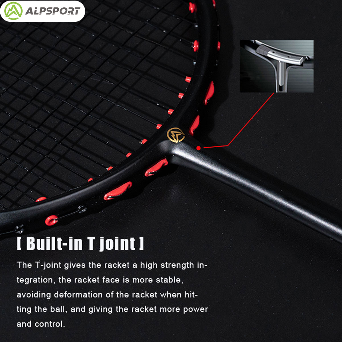 Alpsport MH-V5 5U 75g Wave Leg - Badminton Bwf ulasan dan harga