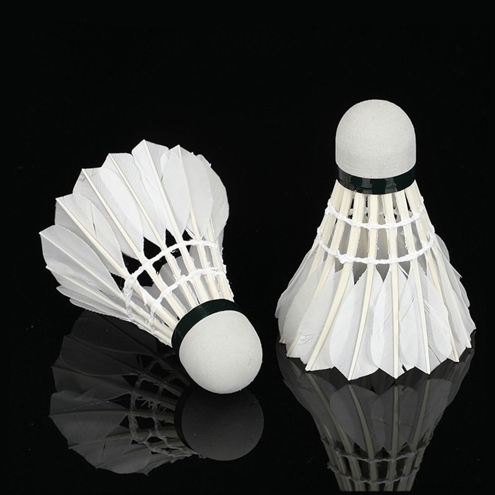 3/6/12Pcs New White Badminton  - Badminton Bwf ulasan dan harga