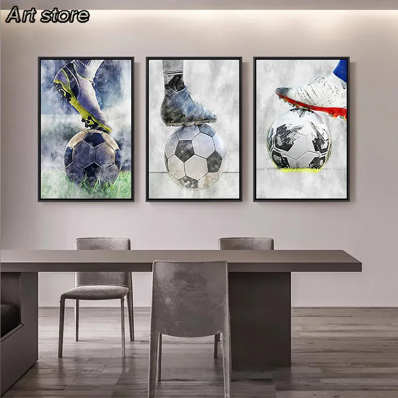 Football Basketball Poster Can - Badminton Zone ulasan dan harga