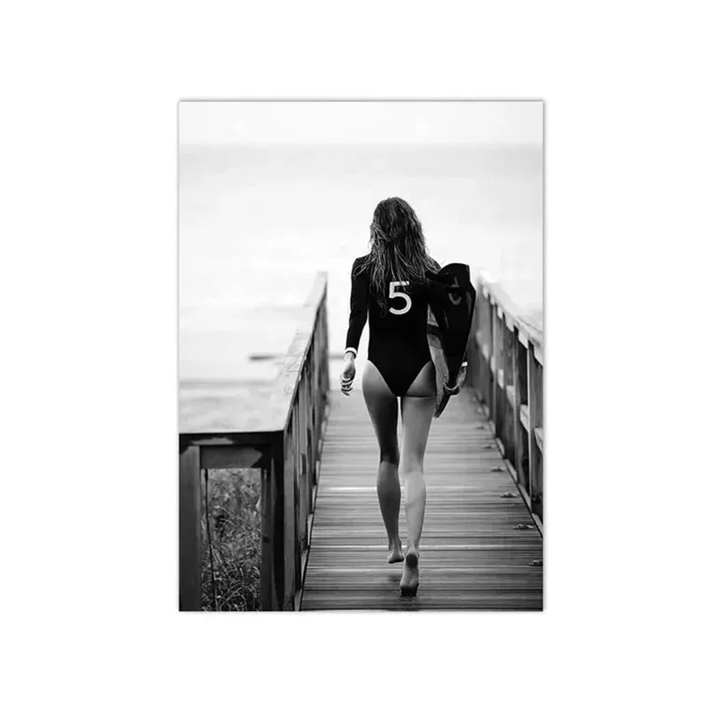 (1pc frameless)Beach Camper Va - Badminton Poster ulasan dan harga