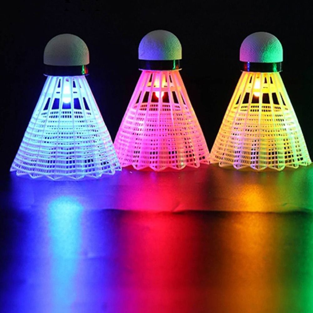 Light-up LED Badminton Glowing - Badminton Bwf ulasan dan harga