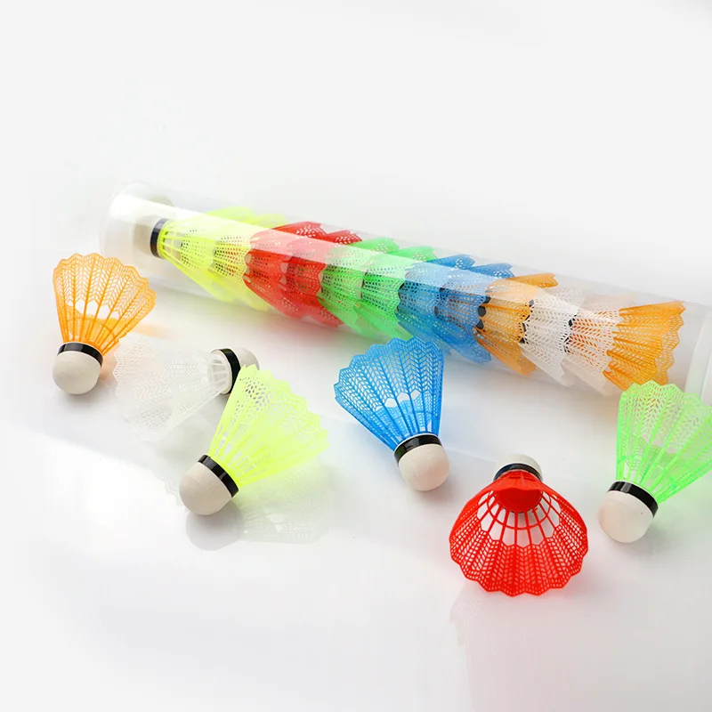 12 Pcs/Set Colorful Shuttlecoc - Badminton Bwf ulasan dan harga