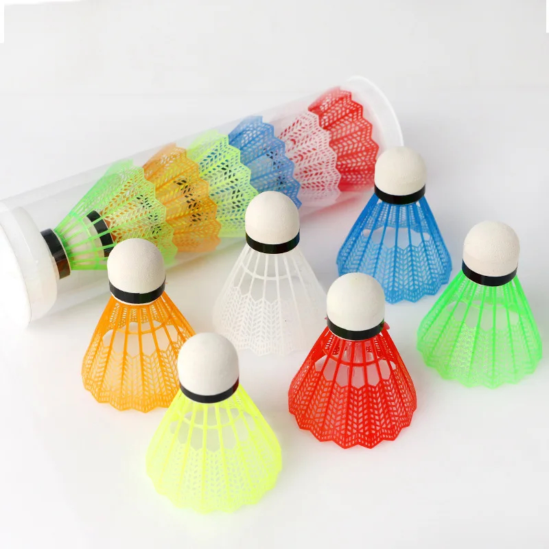 12 Pcs/Set Colorful Shuttlecoc - Badminton Bwf ulasan dan harga