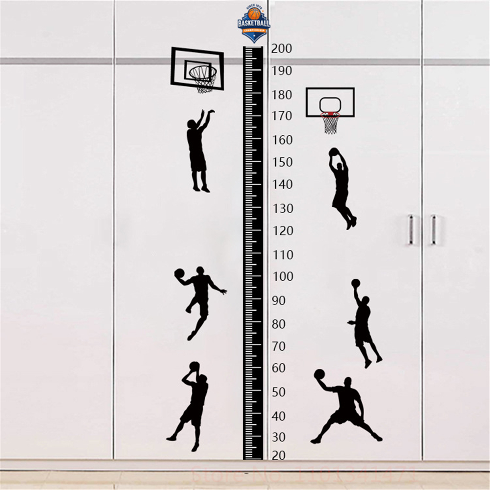 Basketball Height Stickers For - Badminton Zone ulasan dan harga