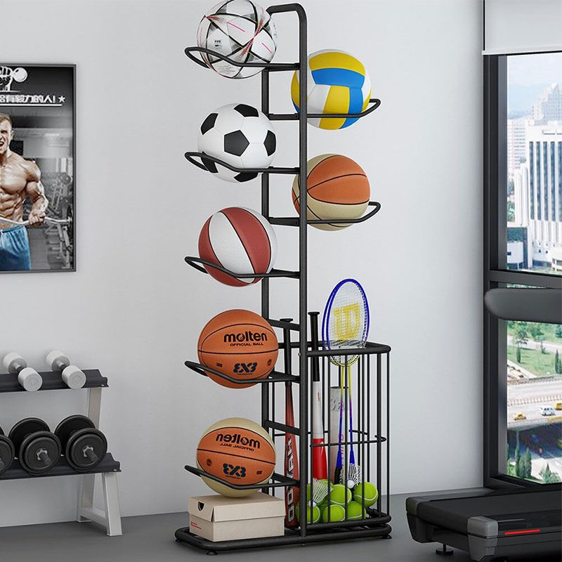 Sports Ball Storage Rack Baske - Badminton Zone ulasan dan harga
