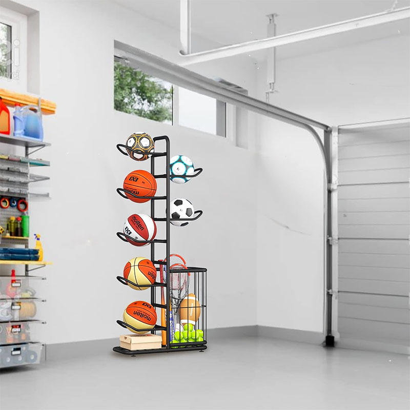 Sports Ball Storage Rack Baske - Badminton Zone ulasan dan harga