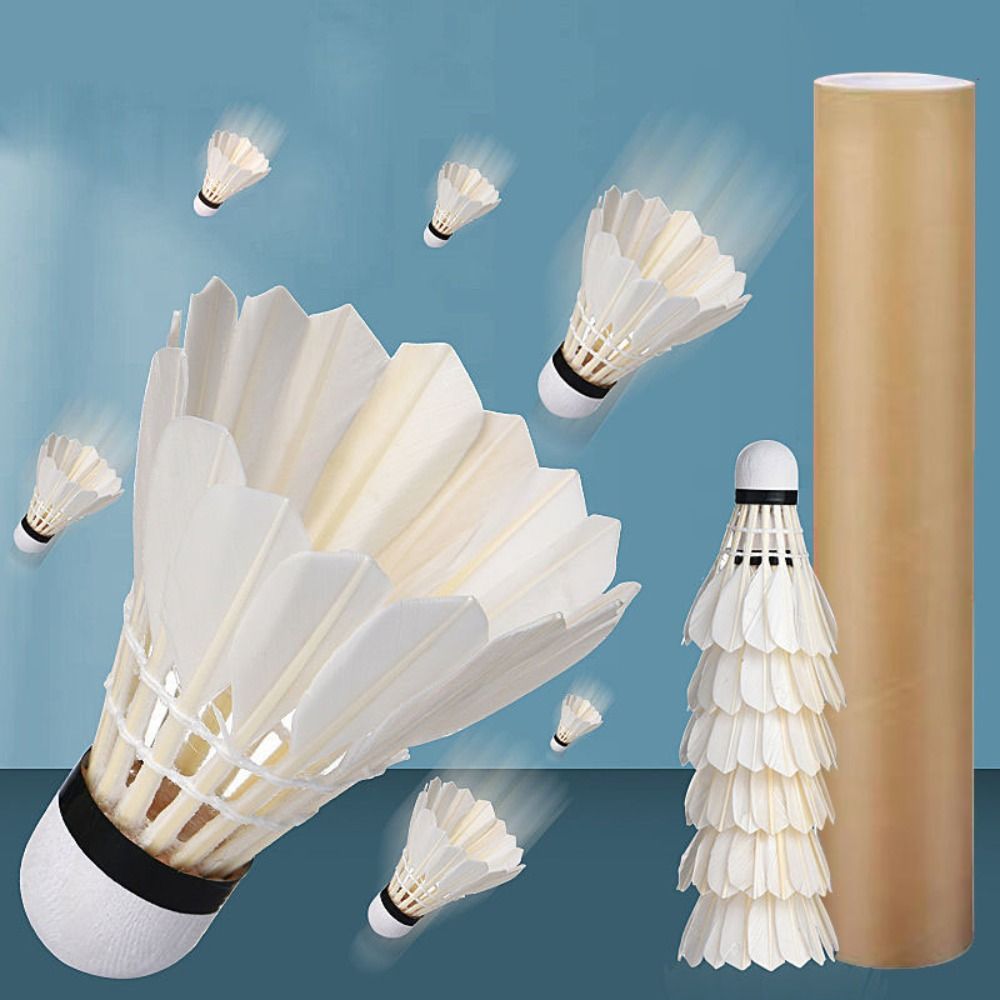New White Goose Feather Badmin - Badminton Bwf ulasan dan harga